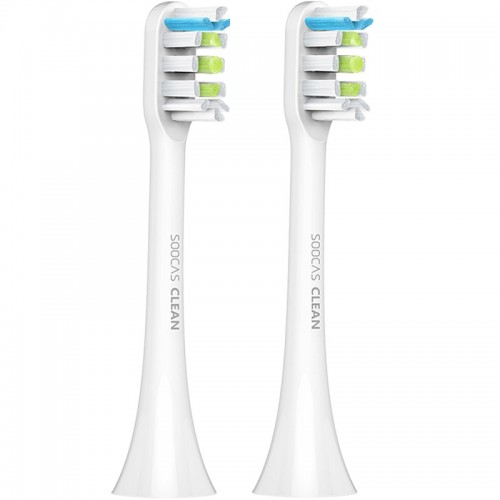 Сменные насадки для зубных щеток Soocas X3 2 шт. (белый)