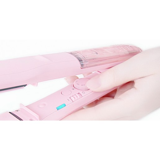 Выпрямитель для волос Xiaomi Yueli Hot Steam Straightener (розовый/pink)
